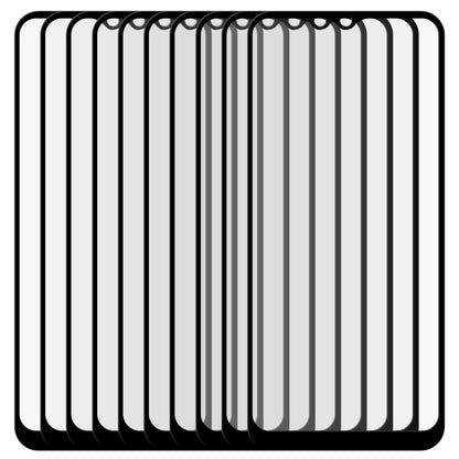 For Motorola Moto E20 25 PCS Full Glue Full Screen Tempered Glass Film by buy2fix