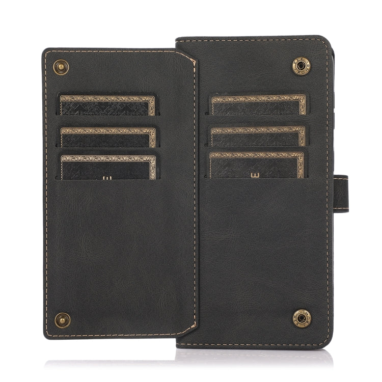 For Samsung Galaxy A52 5G / 4G PU + TPU Horizontal Flip Leather Case with Holder & Card Slot & Wallet & Lanyard(Black) by buy2fix