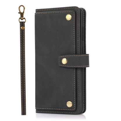 For Samsung Galaxy A71 4G PU + TPU Horizontal Flip Leather Case with Holder & Card Slot & Wallet & Lanyard(Black) by buy2fix