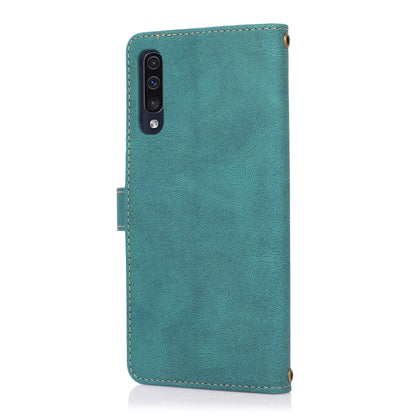 For Samsung Galaxy A50 / A30s / A50s PU + TPU Horizontal Flip Leather Case with Holder & Card Slot & Wallet & Lanyard(Lake Blue) by buy2fix