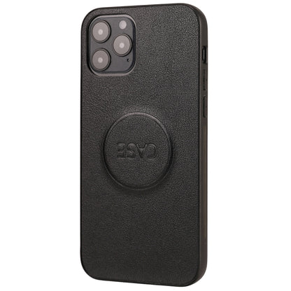 For iPhone 12 / 12 Pro Ultra-thin Separable Magnetic Horizontal Flip Leather Case with Card Slot & Wallet(Black) by buy2fix