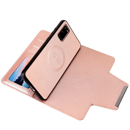 For Samsung Galaxy S20 Ultra-thin Separable Magnetic Horizontal Flip Leather Case with Card Slot & Wallet(Pink) by buy2fix