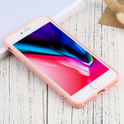 Silicone Full Coverage Shockproof Magsafe Case For iPhone 7 Plus / 8 Plus(Pink) by buy2fix
