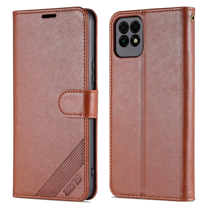 For Huawei Maimang 10 SE 5G AZNS Sheepskin Texture Horizontal Flip Leather Case with Holder & Card Slots & Wallet(Brown) - Huawei Cases by AZNS | Online Shopping UK | buy2fix