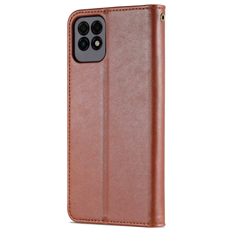 For Huawei Maimang 10 SE 5G AZNS Sheepskin Texture Horizontal Flip Leather Case with Holder & Card Slots & Wallet(Brown) - Huawei Cases by AZNS | Online Shopping UK | buy2fix