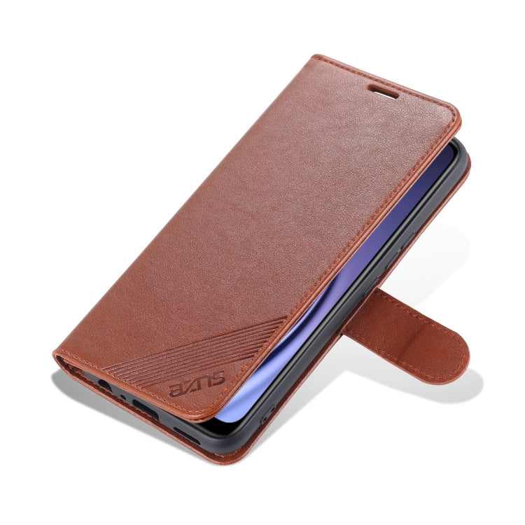For Huawei Maimang 10 SE 5G AZNS Sheepskin Texture Horizontal Flip Leather Case with Holder & Card Slots & Wallet(Brown) - Huawei Cases by AZNS | Online Shopping UK | buy2fix