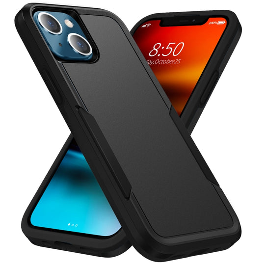 For iPhone 13 Pioneer Armor Heavy Duty Shockproof Phone Case(Black)