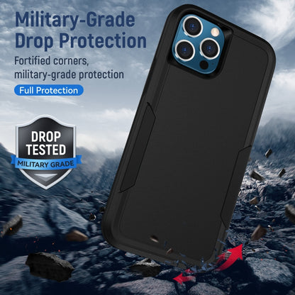 For iPhone 12 Pro Max Pioneer Armor Heavy Duty Shockproof Phone Case(Black) by buy2fix