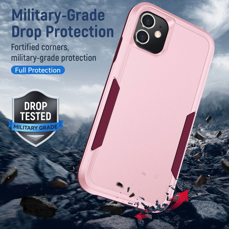 For iPhone 11 Pioneer Armor Heavy Duty Shockproof Phone Case (Pink) by buy2fix