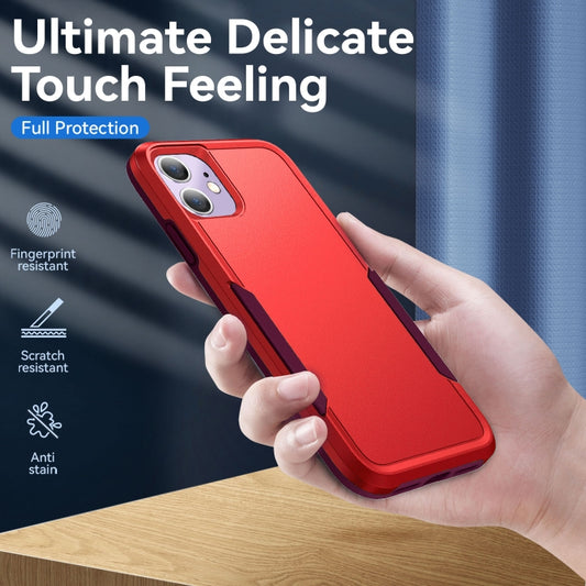 For iPhone 11 Pioneer Armor Heavy Duty Shockproof Phone Case (Red) by buy2fix