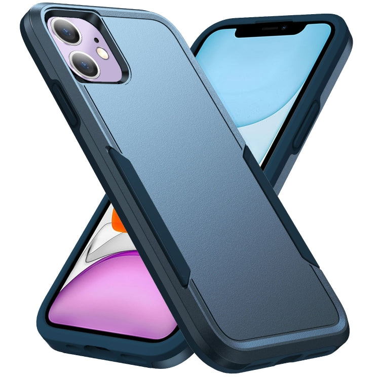 For iPhone 11 Pioneer Armor Heavy Duty Shockproof Phone Case (Blue) by buy2fix