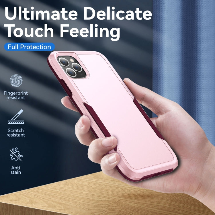 For iPhone 11 Pro Pioneer Armor Heavy Duty Shockproof Phone Case (Pink) by buy2fix
