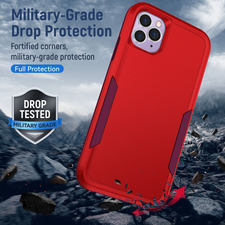 For iPhone 11 Pro Pioneer Armor Heavy Duty Shockproof Phone Case (Red) by buy2fix