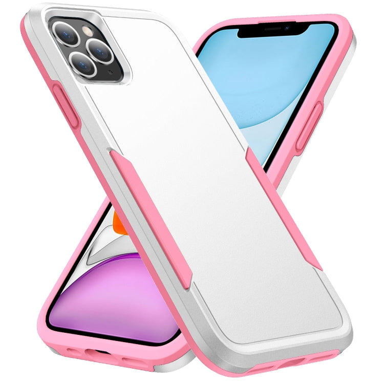 For iPhone 11 Pro Max Pioneer Armor Heavy Duty Shockproof Phone Case (White) by buy2fix