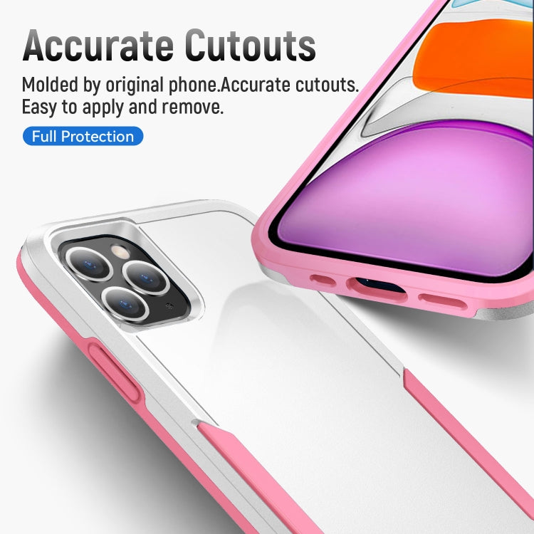 For iPhone 11 Pro Max Pioneer Armor Heavy Duty Shockproof Phone Case (White) by buy2fix
