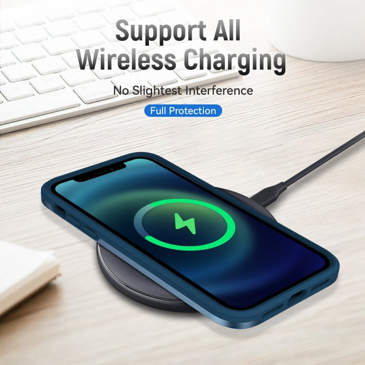 For iPhone XR Pioneer Armor Heavy Duty Shockproof Phone Case(Blue) by buy2fix