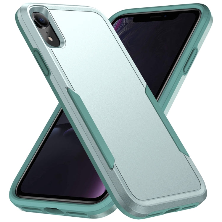 For iPhone XR Pioneer Armor Heavy Duty Shockproof Phone Case(Green) by buy2fix