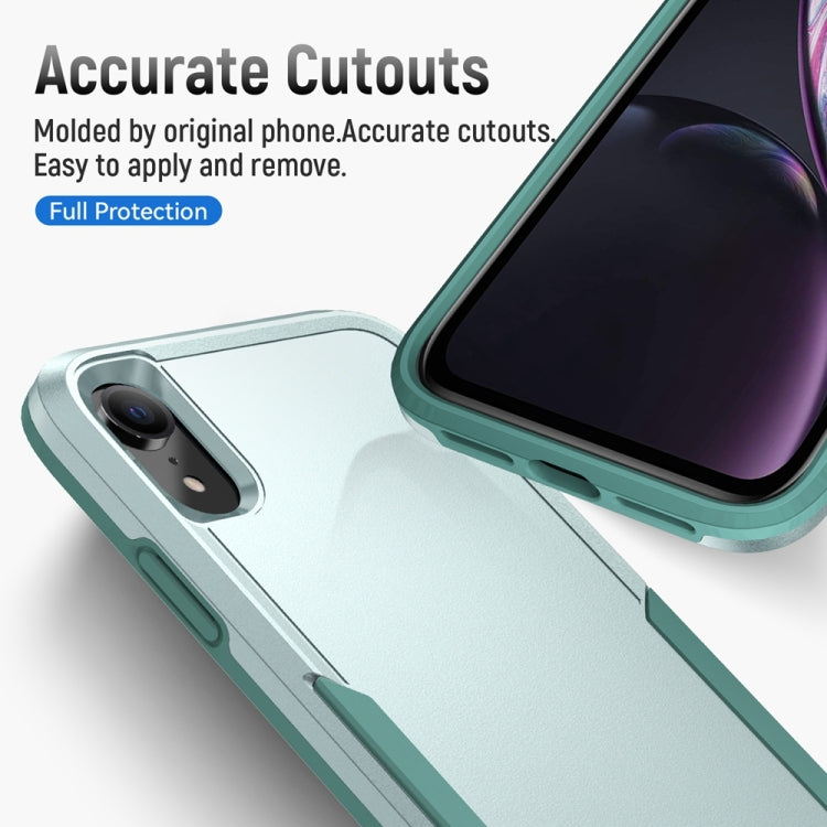 For iPhone XR Pioneer Armor Heavy Duty Shockproof Phone Case(Green) by buy2fix