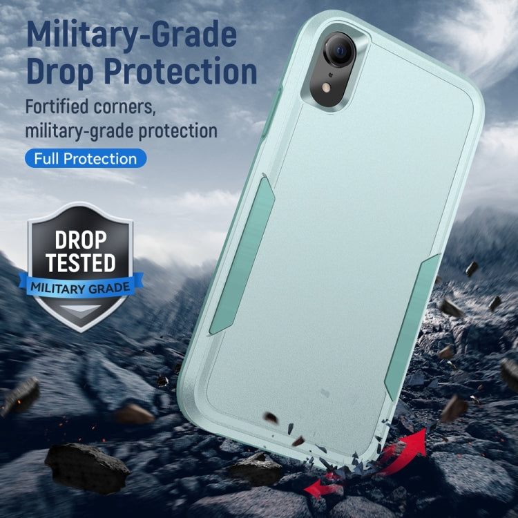 For iPhone XR Pioneer Armor Heavy Duty Shockproof Phone Case(Green) by buy2fix