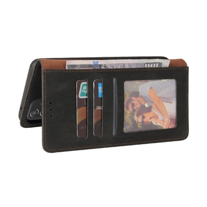 For Samsung Galaxy A52 5G / 4G Simple Suction Closure Horizontal Flip Leather Case with Holder & Card Slot & Wallet(Black) by buy2fix