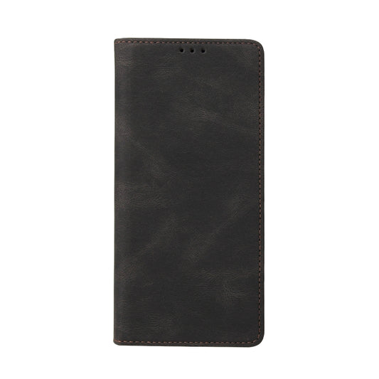 For Samsung Galaxy S20 Ultra Simple Suction Closure Horizontal Flip Leather Case with Holder & Card Slot & Wallet(Black) by buy2fix