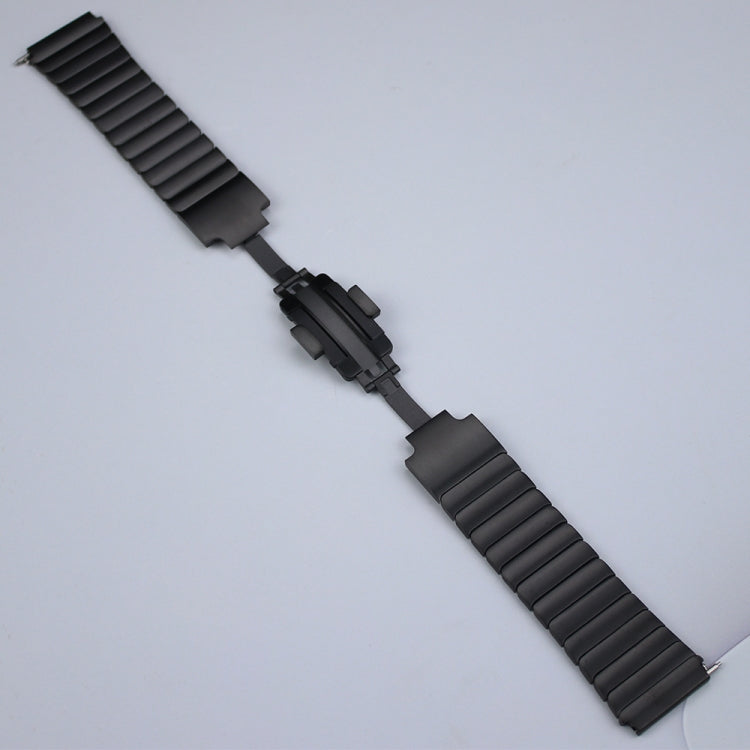 For Huawei Watch GT2 Pro 22mm Self-demolition Stainless Steel Metal Watch Band (Black) by buy2fix