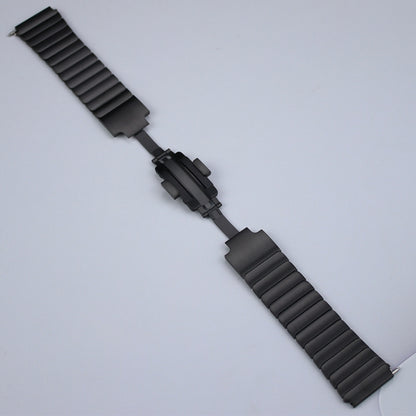 For Huawei Watch GT2 Pro 22mm Self-demolition Stainless Steel Metal Watch Band (Black) by buy2fix