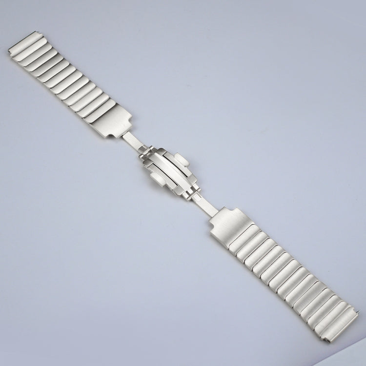 For Huawei Watch GT2 Pro 22mm Self-demolition Stainless Steel Metal Watch Band (Silver) by buy2fix