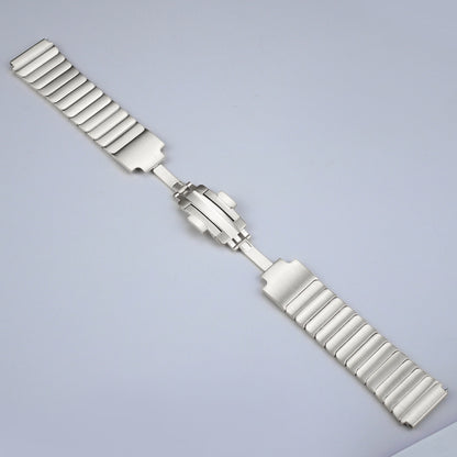 For Huawei Watch GT2 Pro 22mm Self-demolition Stainless Steel Metal Watch Band (Silver) by buy2fix