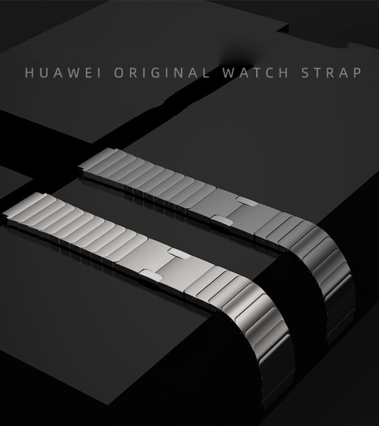 For Huawei Watch GT2 Pro 22mm Self-demolition Stainless Steel Metal Watch Band (Silver) by buy2fix