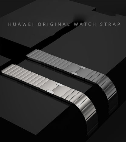 For Huawei Watch GT2 Pro 22mm Self-demolition Stainless Steel Metal Watch Band (Black) by buy2fix