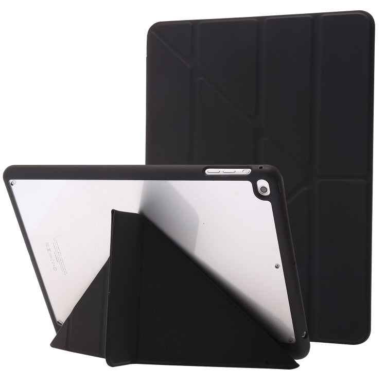 Deformation Acrylic Smart Leather Tablet Case For iPad 9.7 2017 / 2018 / Air / Air 2 / Pro 9.7(Black) - iPad 9.7 (2018) & (2017) Cases by buy2fix | Online Shopping UK | buy2fix