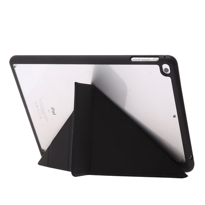 Deformation Acrylic Smart Leather Tablet Case For iPad 9.7 2017 / 2018 / Air / Air 2 / Pro 9.7(Black) - iPad 9.7 (2018) & (2017) Cases by buy2fix | Online Shopping UK | buy2fix