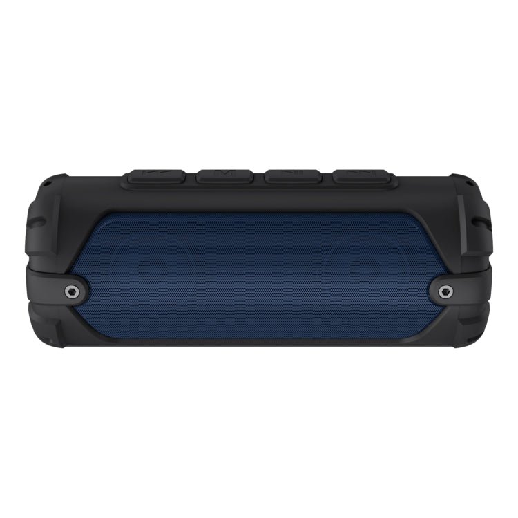 New Rixing NR-6013 Bluetooth 5.0 Portable Outdoor Wireless Bluetooth Speaker with Shoulder Strap(Blue) - Desktop Speaker by NewRixing | Online Shopping UK | buy2fix