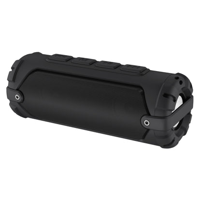 New Rixing NR-6013M Bluetooth 5.0 Portable Outdoor Karaoke Wireless Bluetooth Speaker with Microphone & Shoulder Strap(Black) - Desktop Speaker by NewRixing | Online Shopping UK | buy2fix