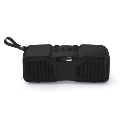 New Rixing NR-9011 Bluetooth 5.0 Portable Outdoor Wireless Bluetooth Speaker(Yellow) - Desktop Speaker by NewRixing | Online Shopping UK | buy2fix