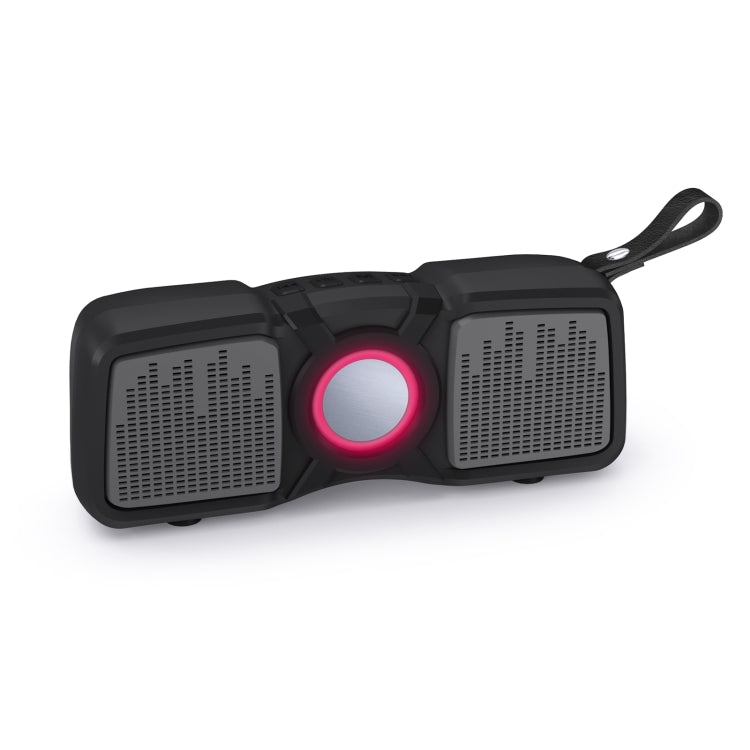 New Rixing NR-9011 Bluetooth 5.0 Portable Outdoor Wireless Bluetooth Speaker(Grey) - Desktop Speaker by NewRixing | Online Shopping UK | buy2fix