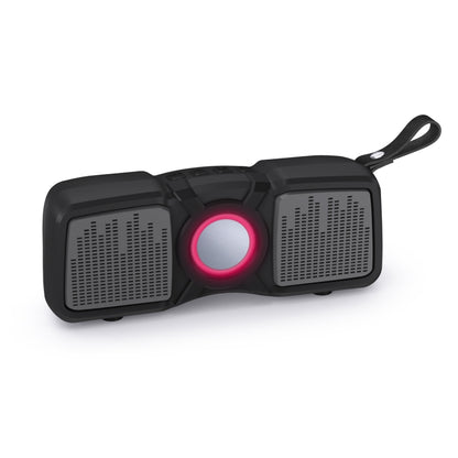New Rixing NR-9011 Bluetooth 5.0 Portable Outdoor Wireless Bluetooth Speaker(Grey) - Desktop Speaker by NewRixing | Online Shopping UK | buy2fix
