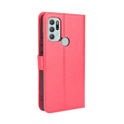 For Motorola Moto G60S Crazy Horse Texture Horizontal Flip Leather Case with Holder & Card Slots & Lanyard(Red) by buy2fix