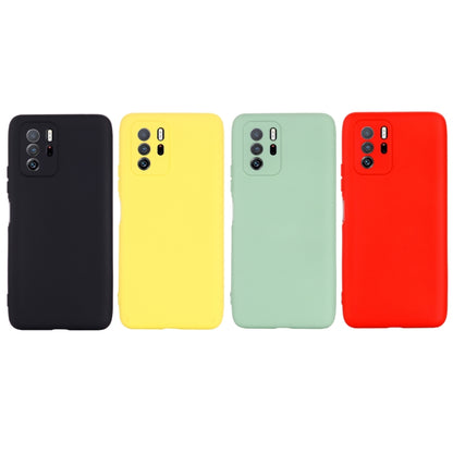 For Xiaomi Redmi Note 10 Pro 5G CN Version / Poco X3 GT 5G Solid Color Liquid Silicone Dropproof Full Coverage Protective Case(Black) by buy2fix