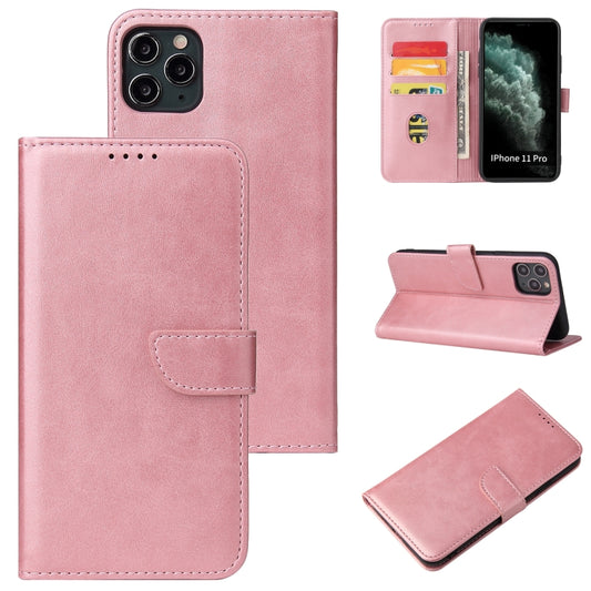 Calf Texture Buckle Horizontal Flip Leather Case with Holder & Card Slots & Wallet For iPhone 11 Pro Max(Rose Gold) by buy2fix