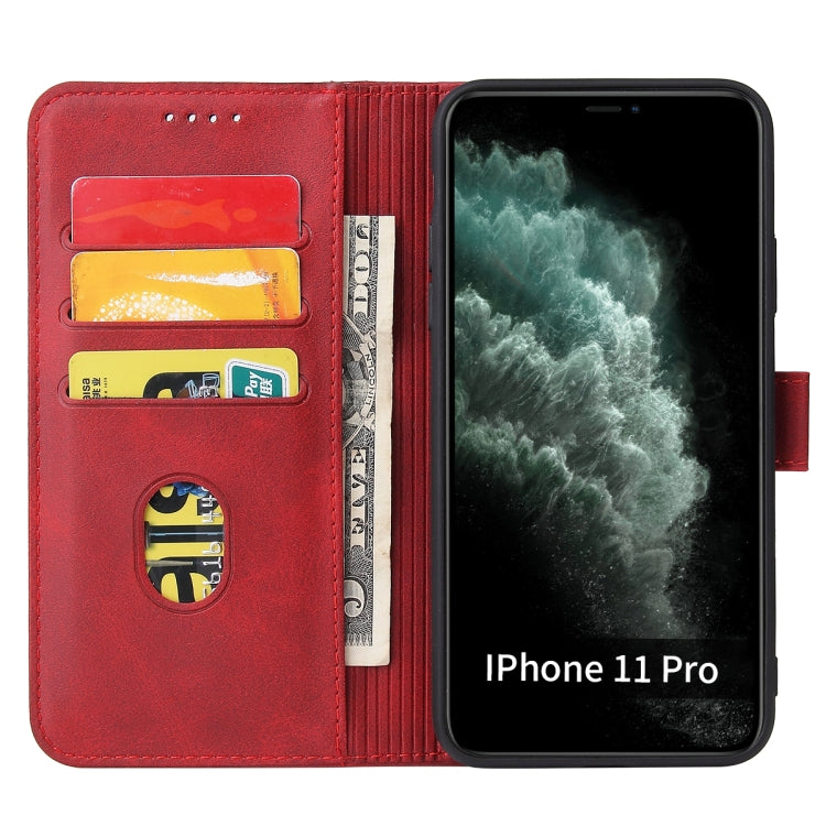 Calf Texture Buckle Horizontal Flip Leather Case with Holder & Card Slots & Wallet For iPhone 11(Red) by buy2fix