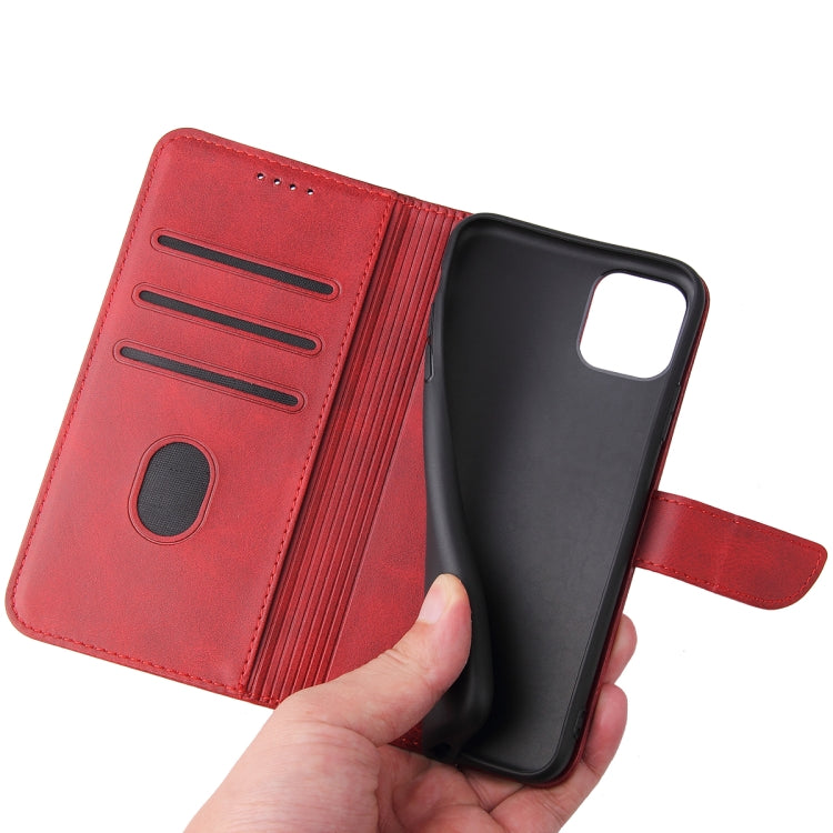Calf Texture Buckle Horizontal Flip Leather Case with Holder & Card Slots & Wallet For iPhone 11(Red) by buy2fix