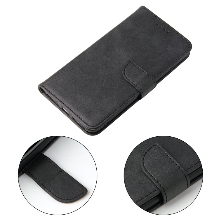 Calf Texture Buckle Horizontal Flip Leather Case with Holder & Card Slots & Wallet For iPhone 8 Plus & 7 Plus(Black) by buy2fix