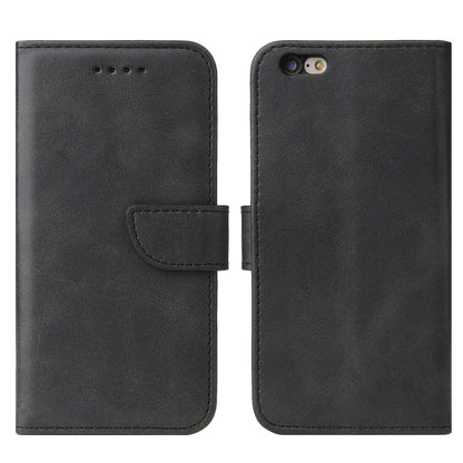 Calf Texture Buckle Horizontal Flip Leather Case with Holder & Card Slots & Wallet For iPhone 6 Plus & 6s Plus(Black) by buy2fix