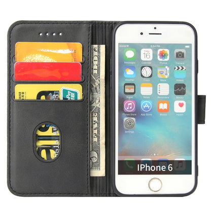 Calf Texture Buckle Horizontal Flip Leather Case with Holder & Card Slots & Wallet For iPhone 6 & 6s(Black) by buy2fix