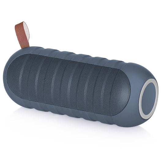 NewRixing NR-3025 TWS Outdoor Portable Splashproof Bluetooth Speaker with Flashlight Function(Blue) - Desktop Speaker by NewRixing | Online Shopping UK | buy2fix