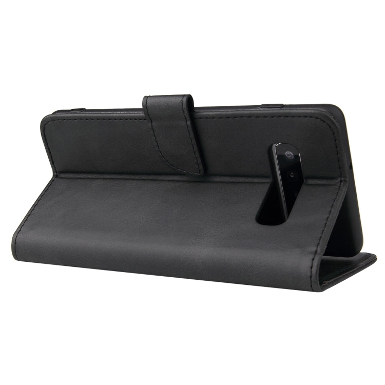 For Samsung Galaxy S10 Calf Texture Buckle Horizontal Flip Leather Case with Holder & Card Slots & Wallet(Black) by buy2fix