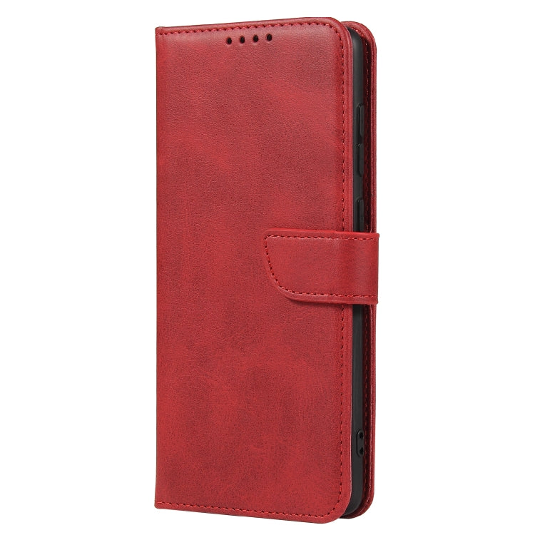 For Samsung Galaxy S10 Calf Texture Buckle Horizontal Flip Leather Case with Holder & Card Slots & Wallet(Red) by buy2fix