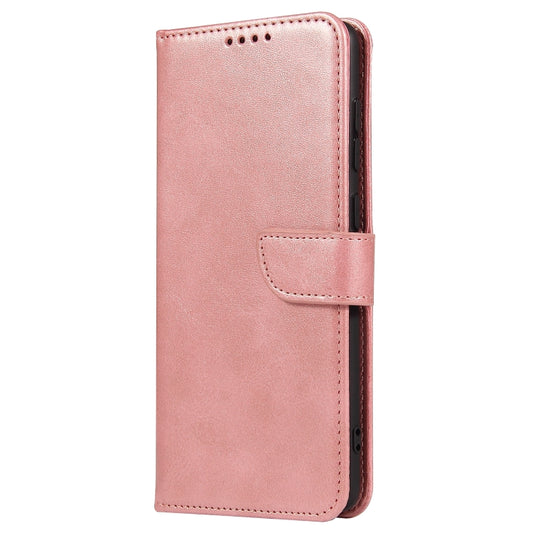 For Samsung Galaxy S10+ Calf Texture Buckle Horizontal Flip Leather Case with Holder & Card Slots & Wallet(Rose Gold) by buy2fix